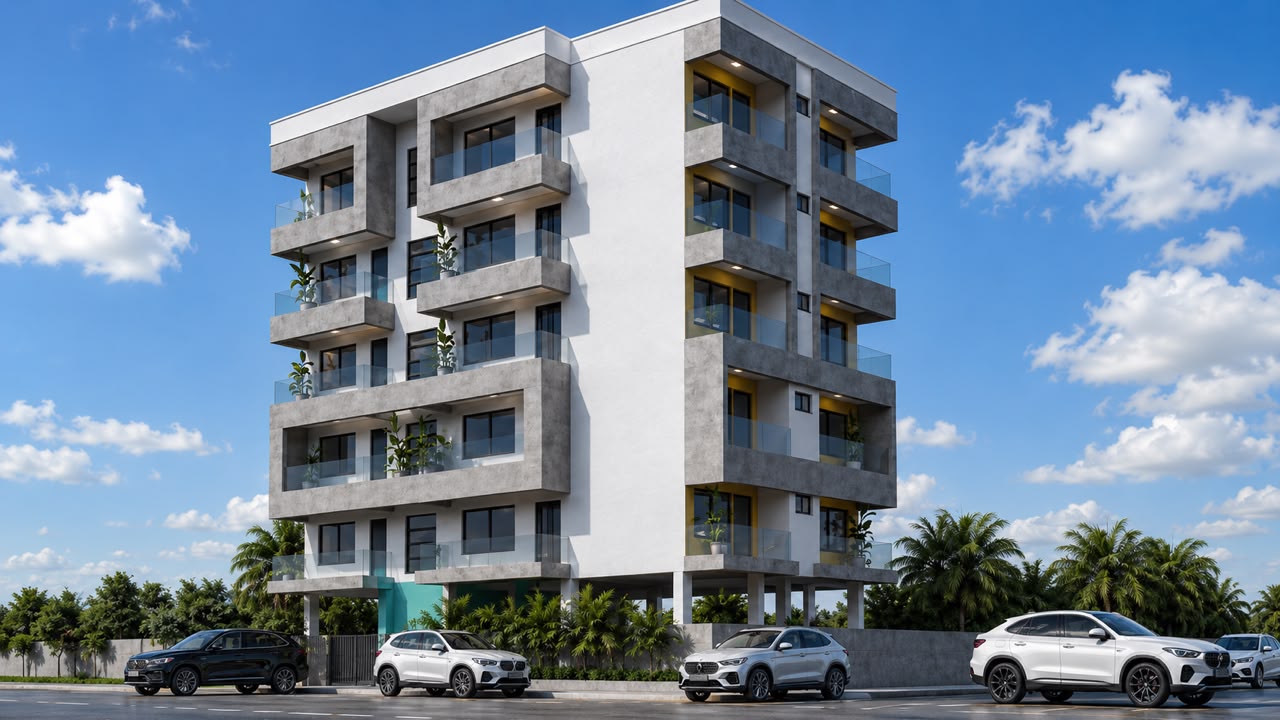 Construction d'un immeuble habitation (R+5) 1