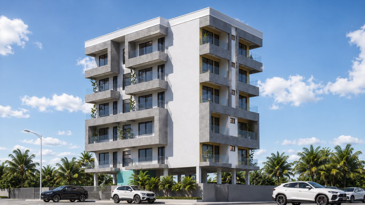 Construction d'un immeuble habitation (R+5) 2